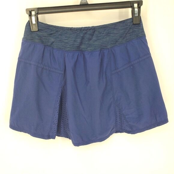 Lija Bluish Gray Skort With Back PocketSize Med